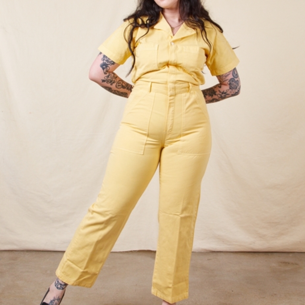 Yellow Women's Jumpsuit